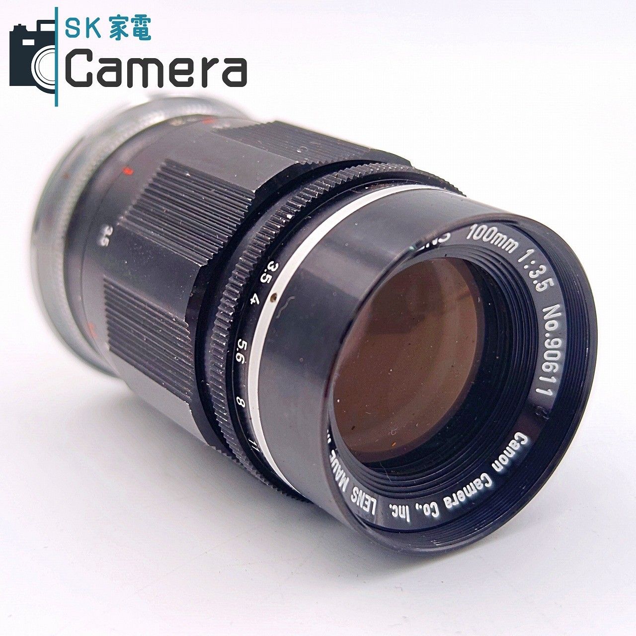 F3.5 100mm Canon CANON | L39 - Lマウント フィルム サンライズカメラ