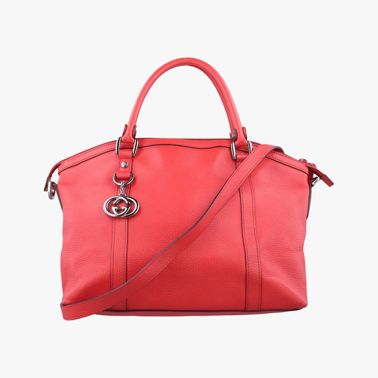グッチGucciチャーム ドーム レッド レザー 341503 H016948969110
