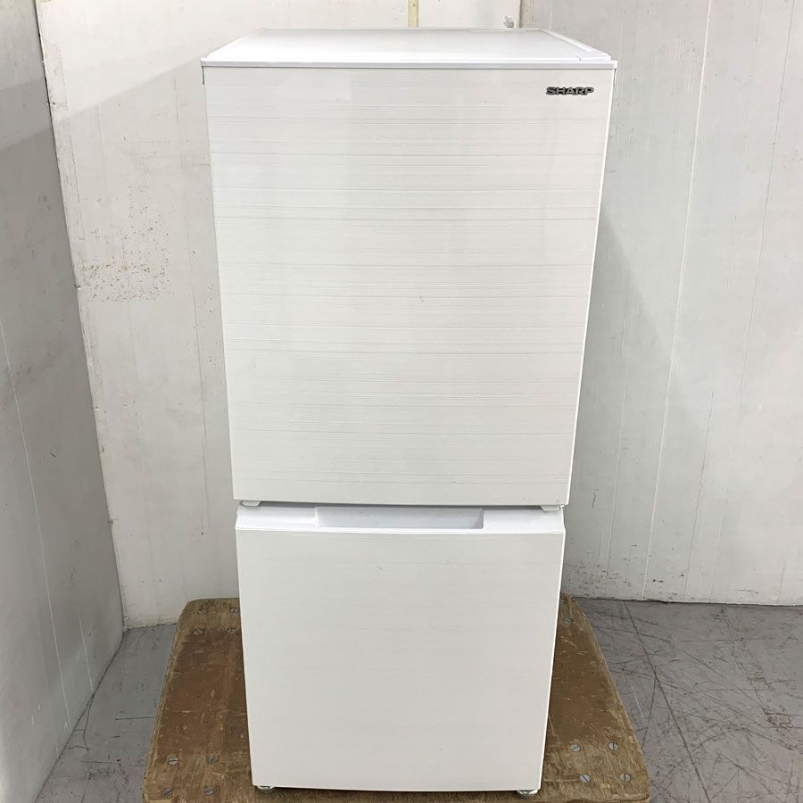 地域限定商品　江東区　墨田区　江戸川区　浦安市　市川市　SHARP シャープ 冷蔵庫 ホワイト系 SJ-D15G-W [152L /2ドア /右開き/左開き付け替えタイプ] [冷凍室 58L]
