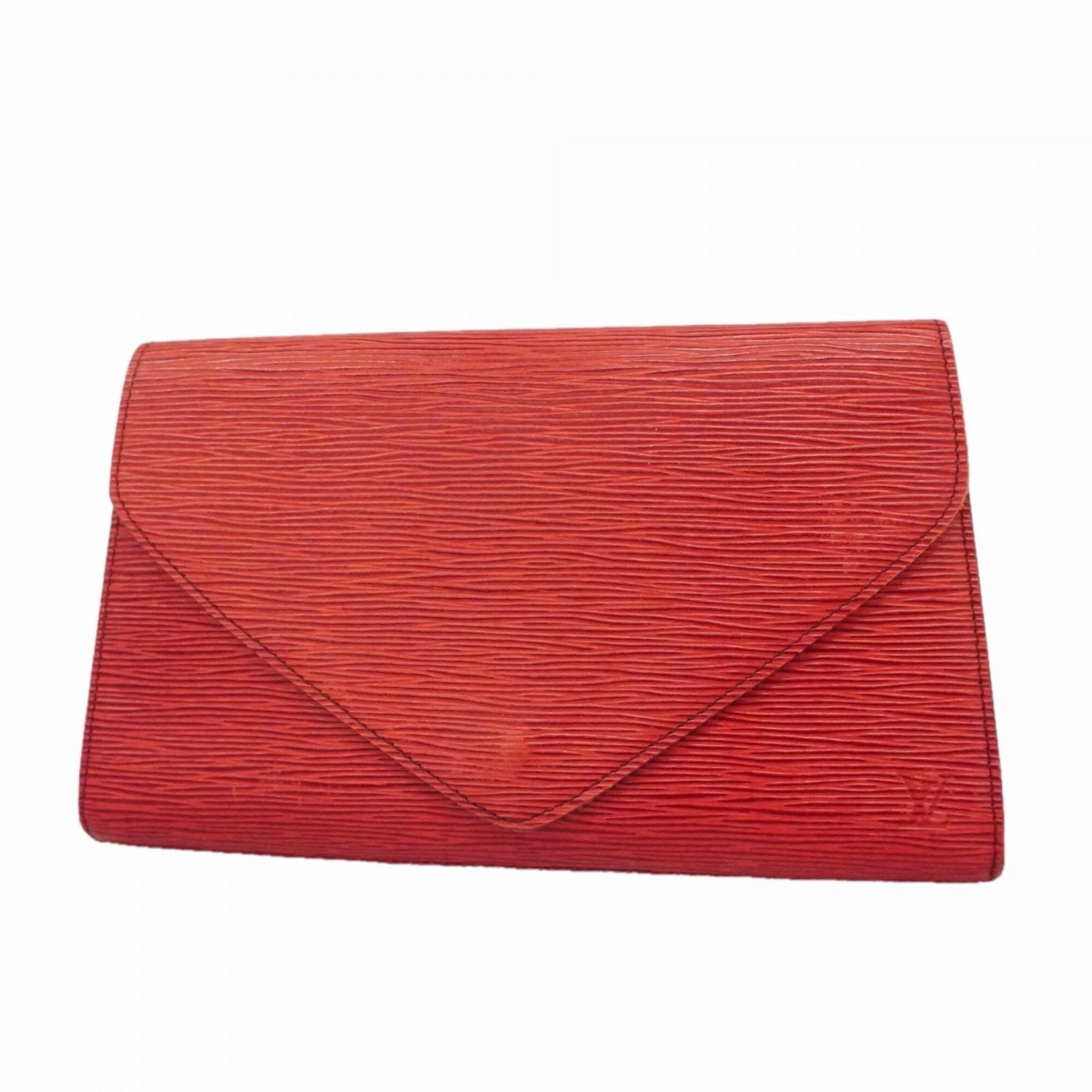 ルイ・ヴィトン(Louis Vuitton) ルイ・ヴィトン クラッチバッグ エピ アールデコ M52637 カスティリアンレッドレディース