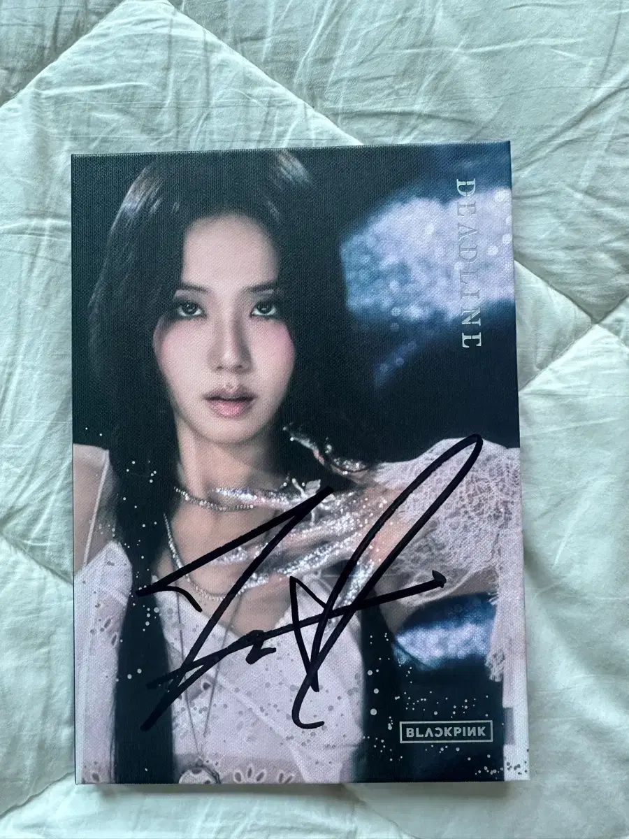 BLACKPINK ジス(JISOO) サイン入り アルバム (非売品 NOT FOR SALE)