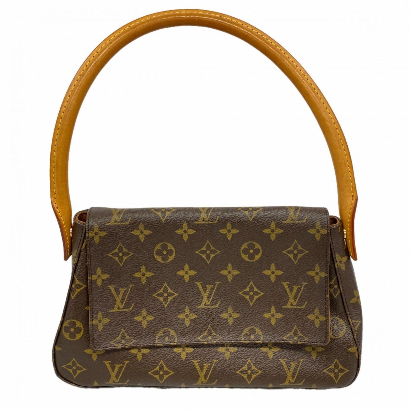 ルイ・ヴィトン(Louis Vuitton) ルイ・ヴィトン ショルダーバッグ モノグラム ミニルーピング M51147 ブラウンレディース