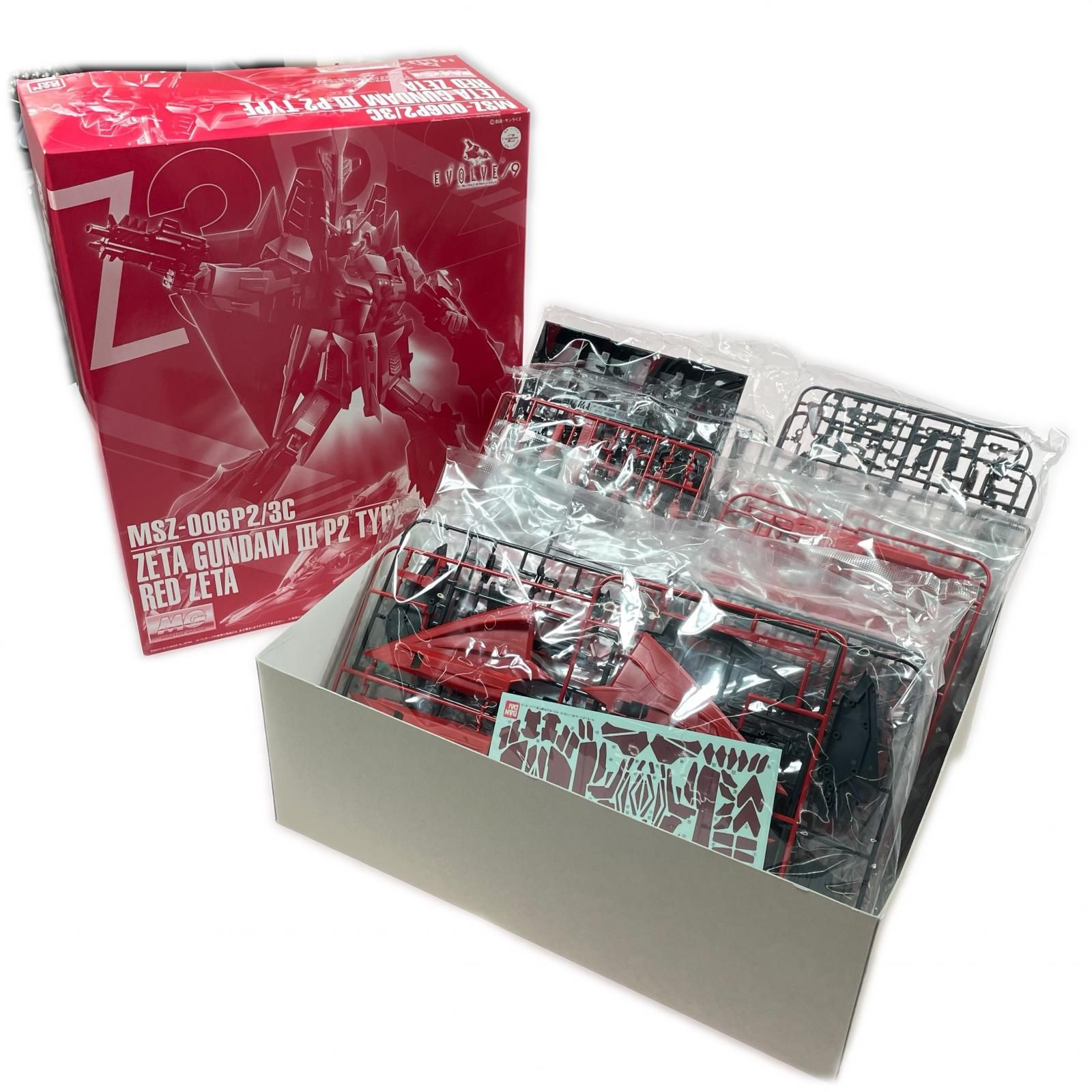 MG 1/100 MSZ-006P2/3C ゼータガンダム3号機P2型 レッド・ゼータ 「GUNDAM EVOLVE-ガンダム イボルブ-」 プラモデル
