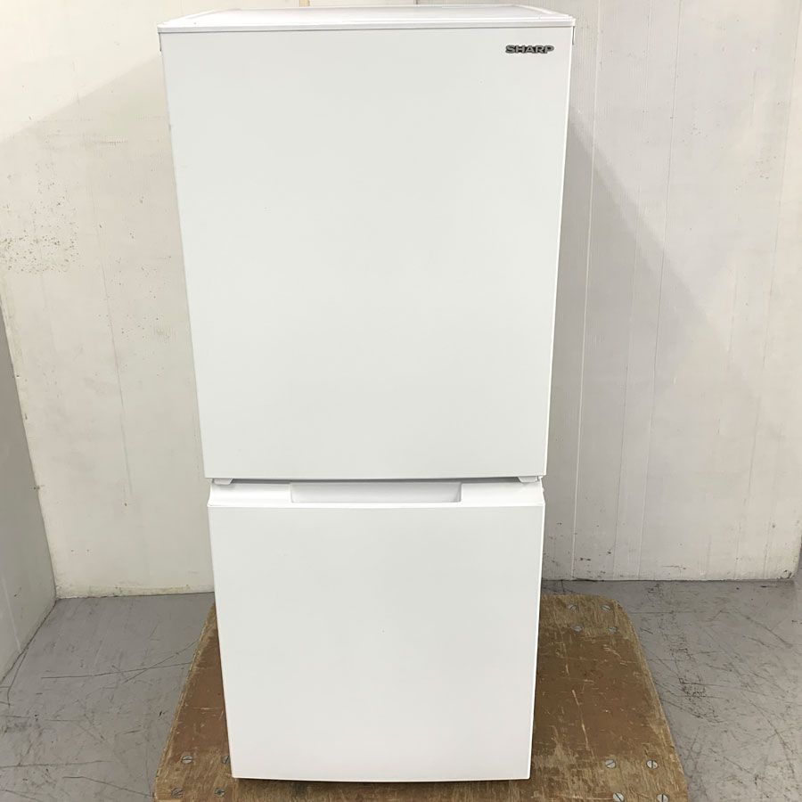 地域限定商品　江東区　墨田区　江戸川区　浦安市　市川市　SHARP　シャープ　冷蔵庫 マットホワイトー SJ-D15K-W 幅49.5cm /152L /2ドア /右開き/左開き付け替えタイプ