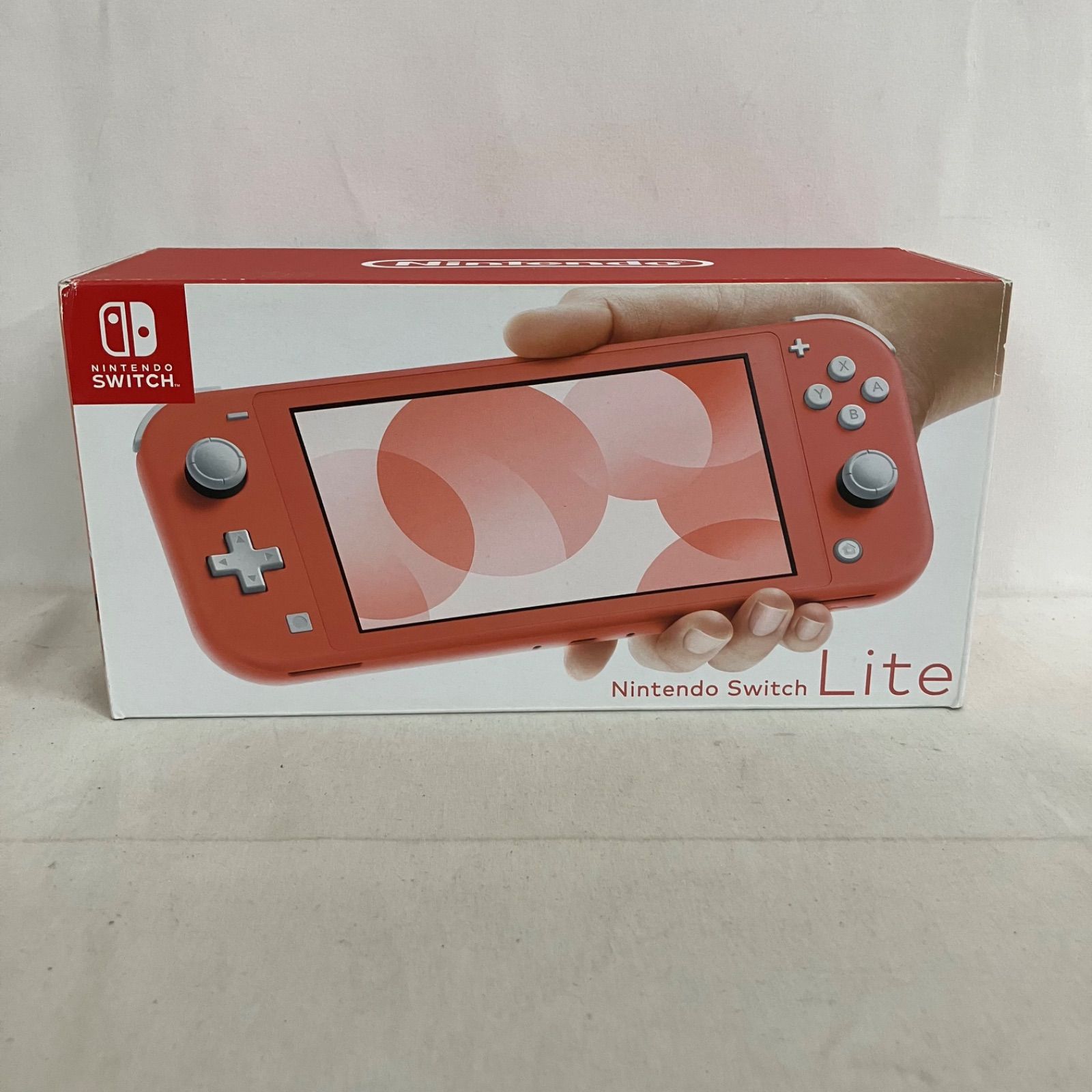 ジャンク品 Nintendo Switch lite コーラル 本体 YD6054 c090