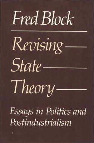 [2B]Revising state theory: Essays in politics and postindustrialism 8,155円