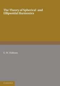 [1B]The Theory of Spherical and Ellipsoidal Harmonics