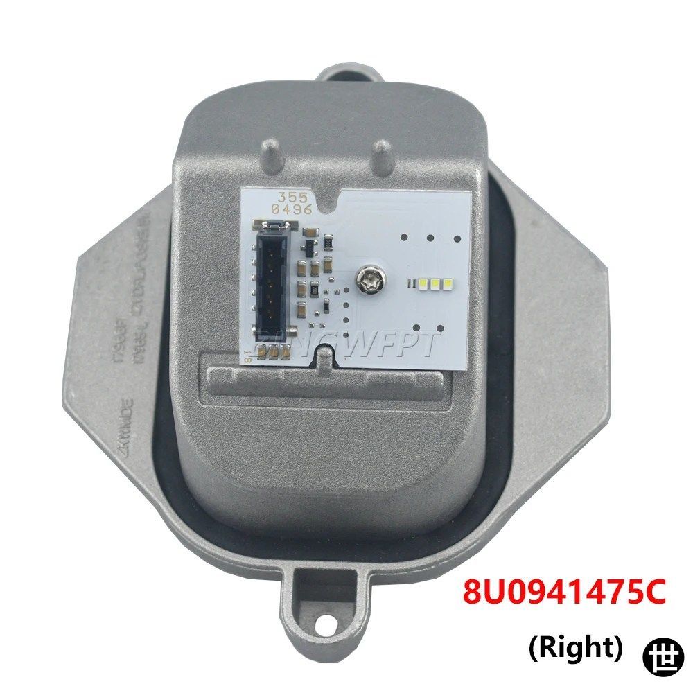 ヘッドライトLEDモジュール デイタイムランニングライトLED ヒートシンク 8U0941475B 8U0941475C アウディ Q3 2014-2018用 カーアクセサリ