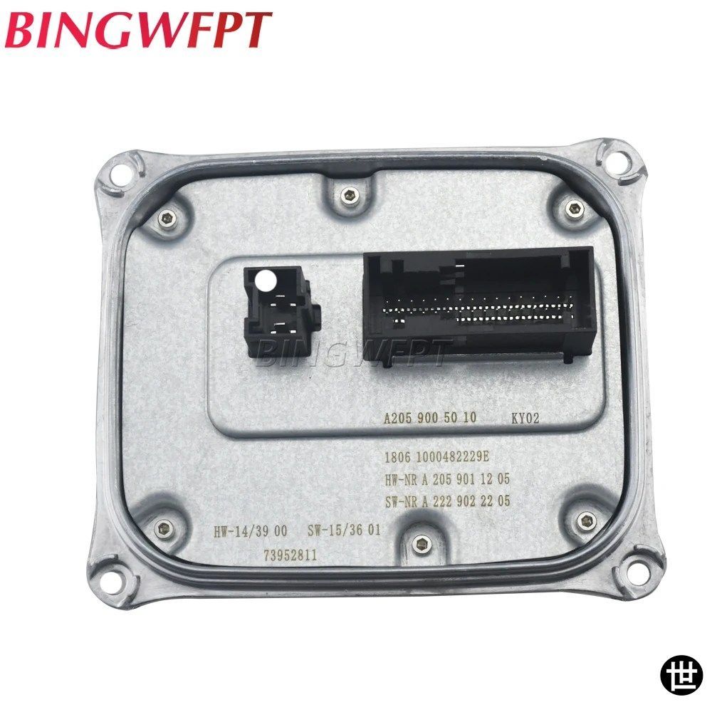 OEM W205 Cクラス A2059005010 LEDバラストヘッドライト A2059006805 コントロールユニット 140870200231129E ベンツ A2059013103用