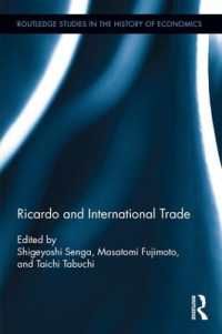 [2G]Ricardo and International Trade (Routledge Studies in the History of Economics)