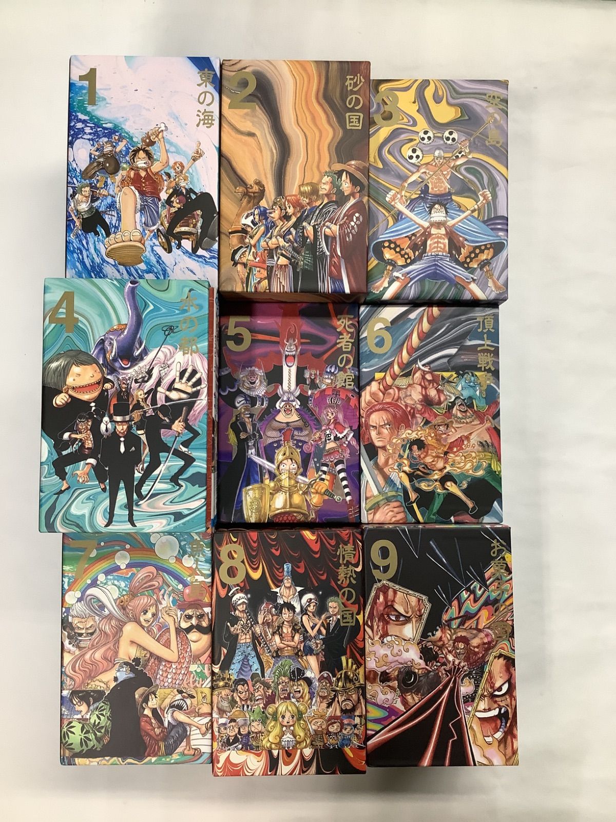 ONEPIECE ワンピース エピソードBOX 1～9【1巻～90巻】 - メルカリ