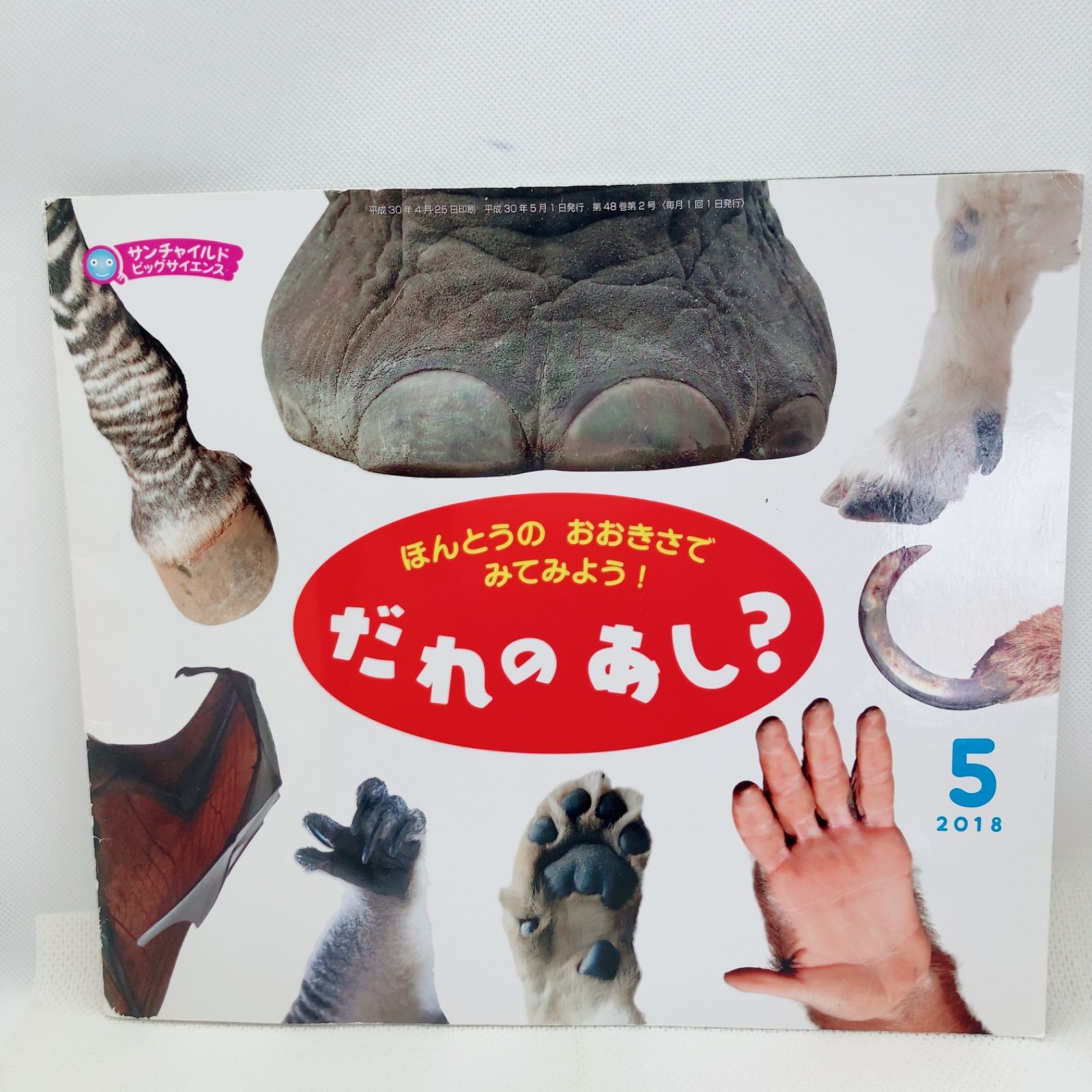 A866 サンチャイルドビッグサイエンス ほんとうのおおきさでみてみよう