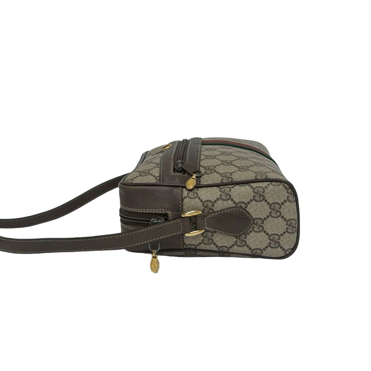 極 美品 GUCCI グッチ オールドグッチ ヴィンテージ シェリーライン GG