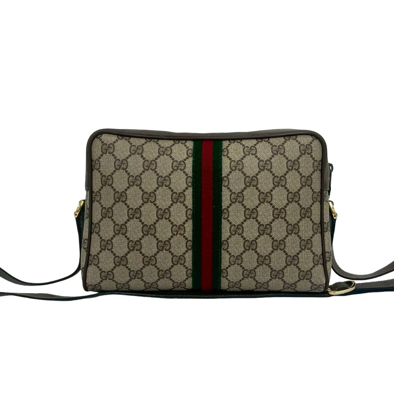 極 美品 GUCCI グッチ オールドグッチ ヴィンテージ シェリーライン GG