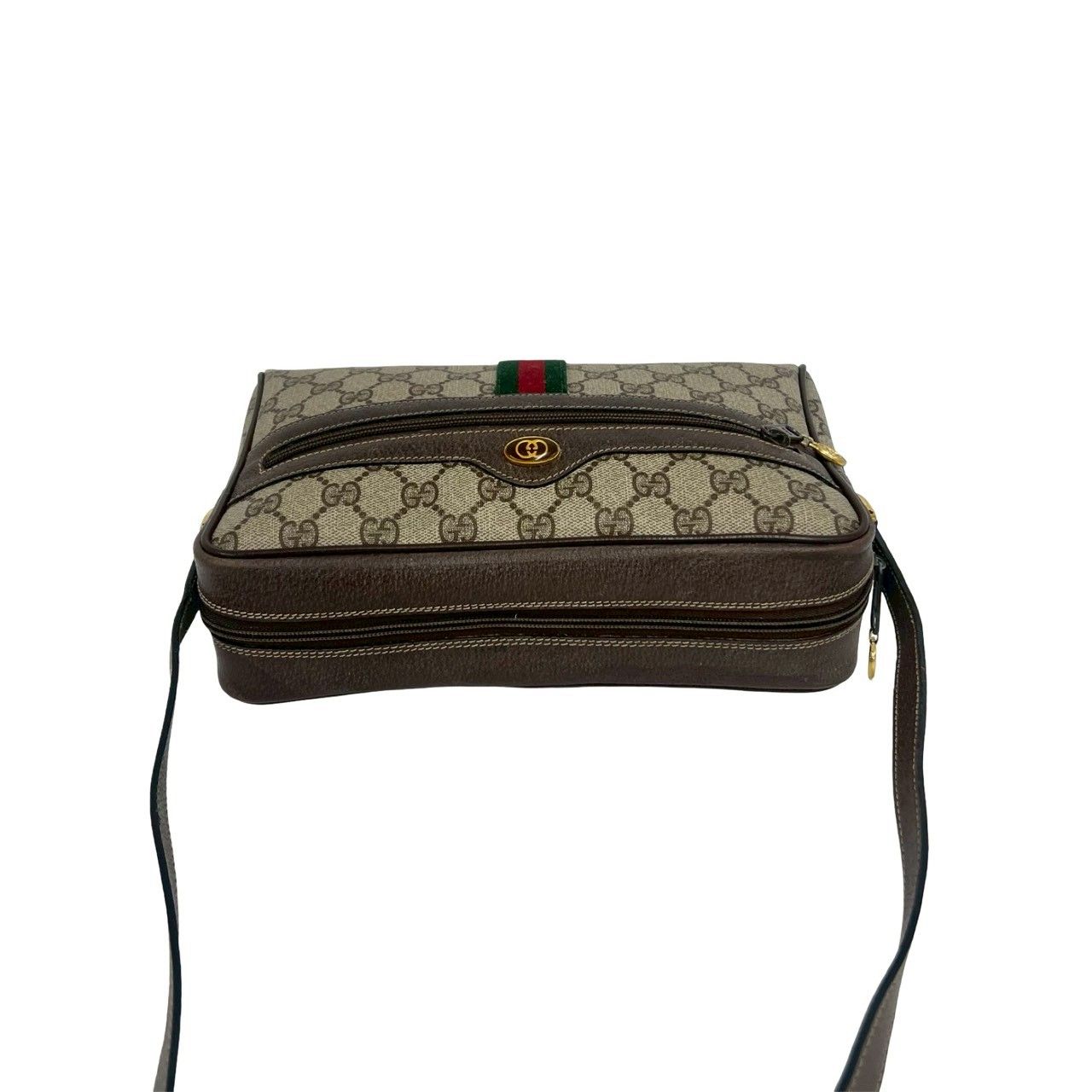 極 美品 GUCCI グッチ オールドグッチ ヴィンテージ シェリーライン GG