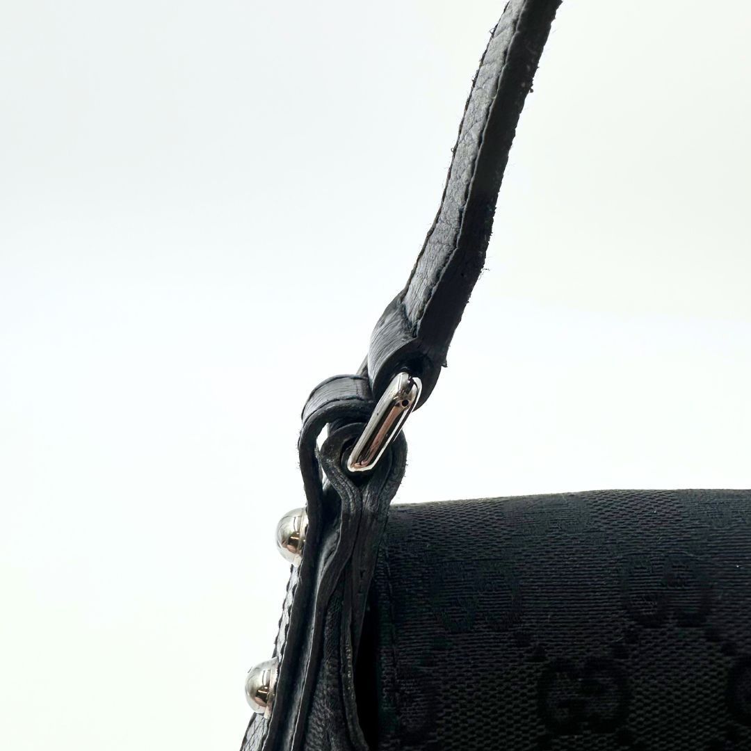 美品】Gucci ホースビット GGキャンバス ショルダーバッグ - メルカリ