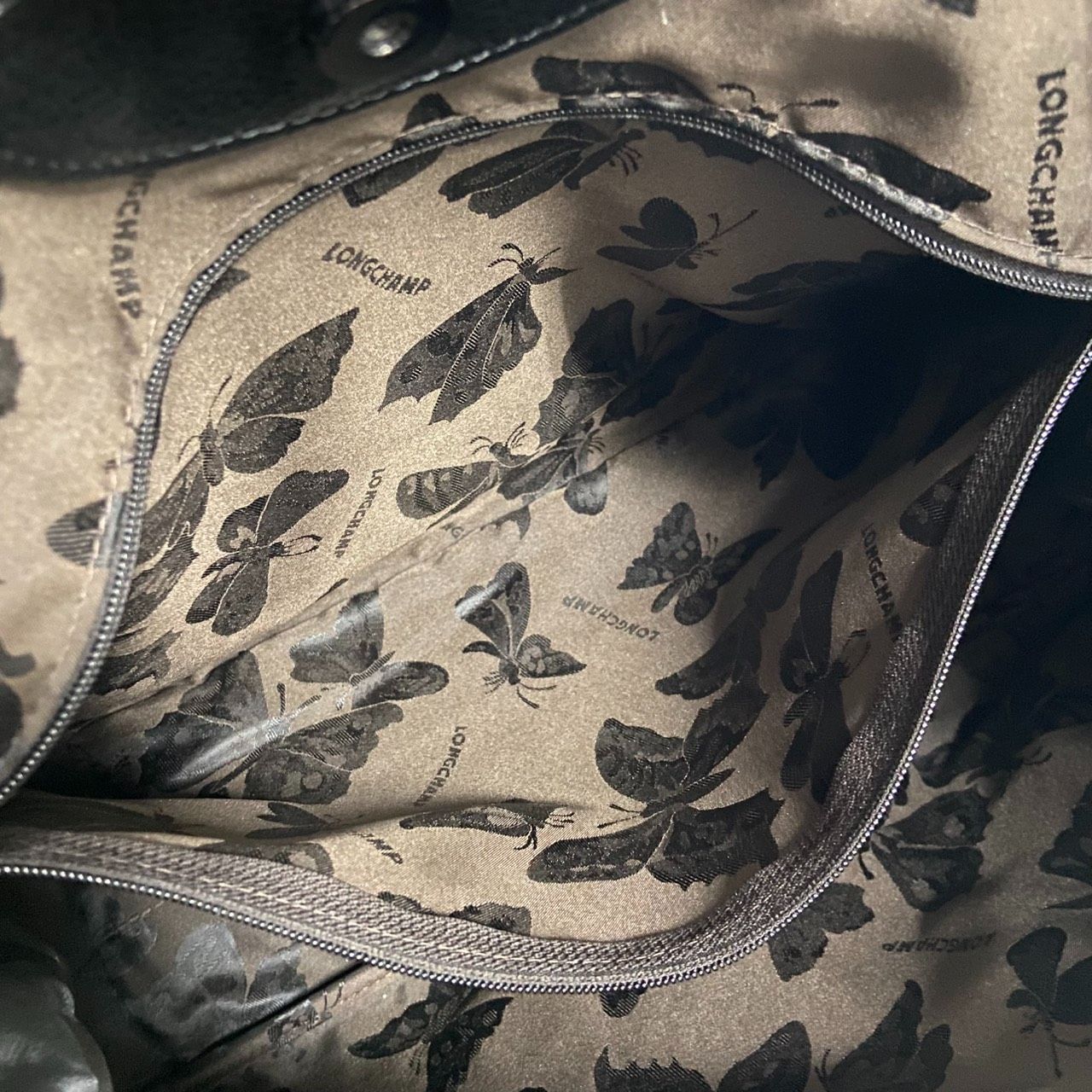 LONGCHAMP/ロンシャン トートバッグ ハンドバッグ パテントレザー 
