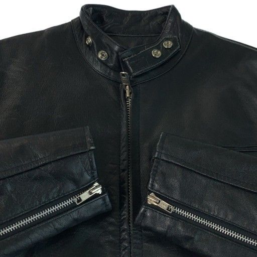 中古】 HORN WORKS レザージャケット シングルライダーズ リアルレザー