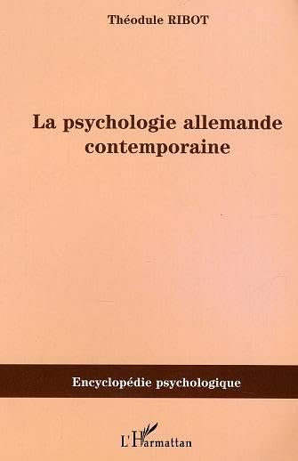 [2G]La psychologie allemande contemporaine