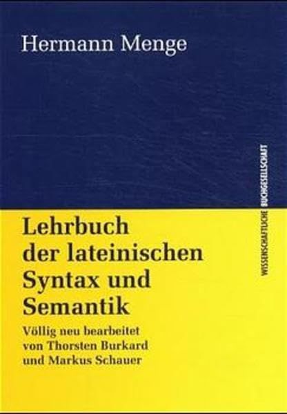 [1A]Lehrbuch Der Latienischen Syntax Und Semantik