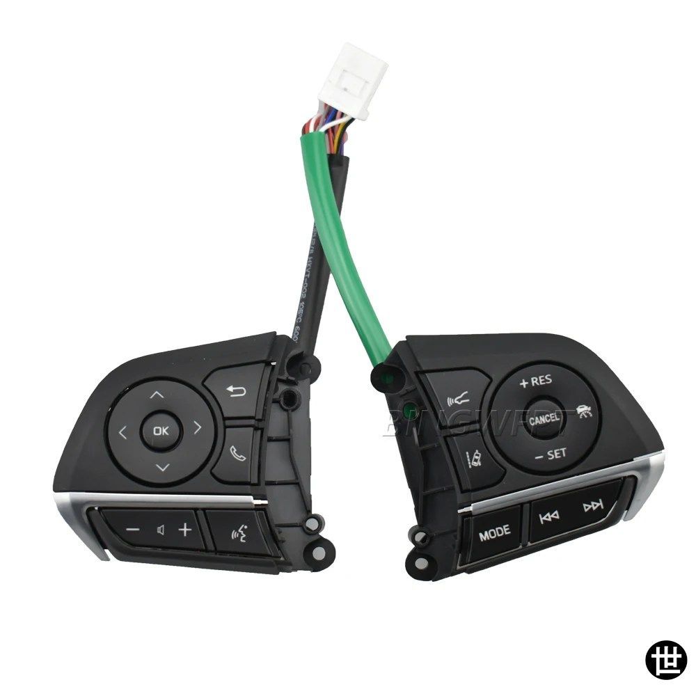 トヨタ カローラ レビン 2019 - 23 用 ステアリングホイール クルーズコントロール ボタン スイッチ