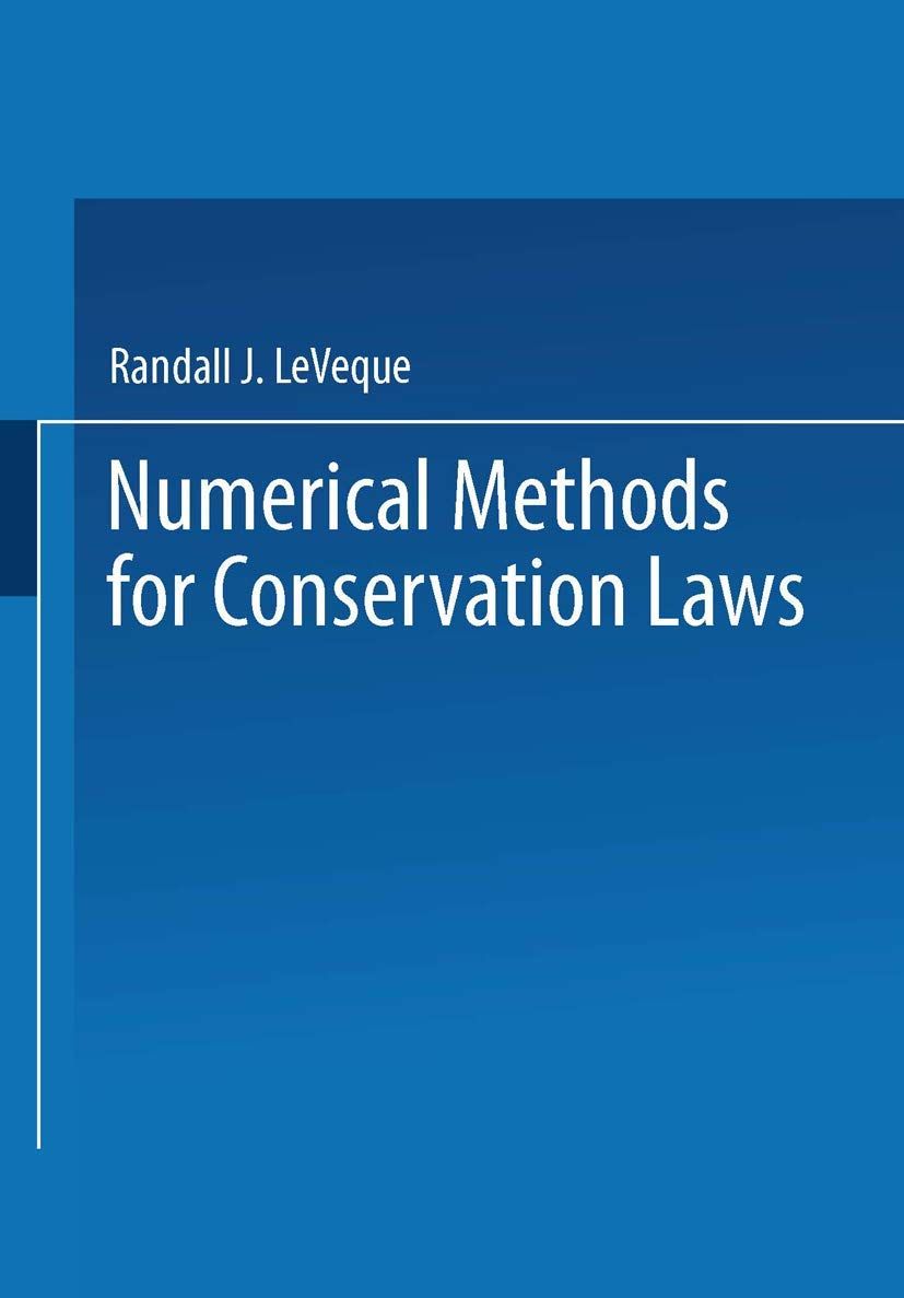 [2D]Numerical Methods for Conservation Laws