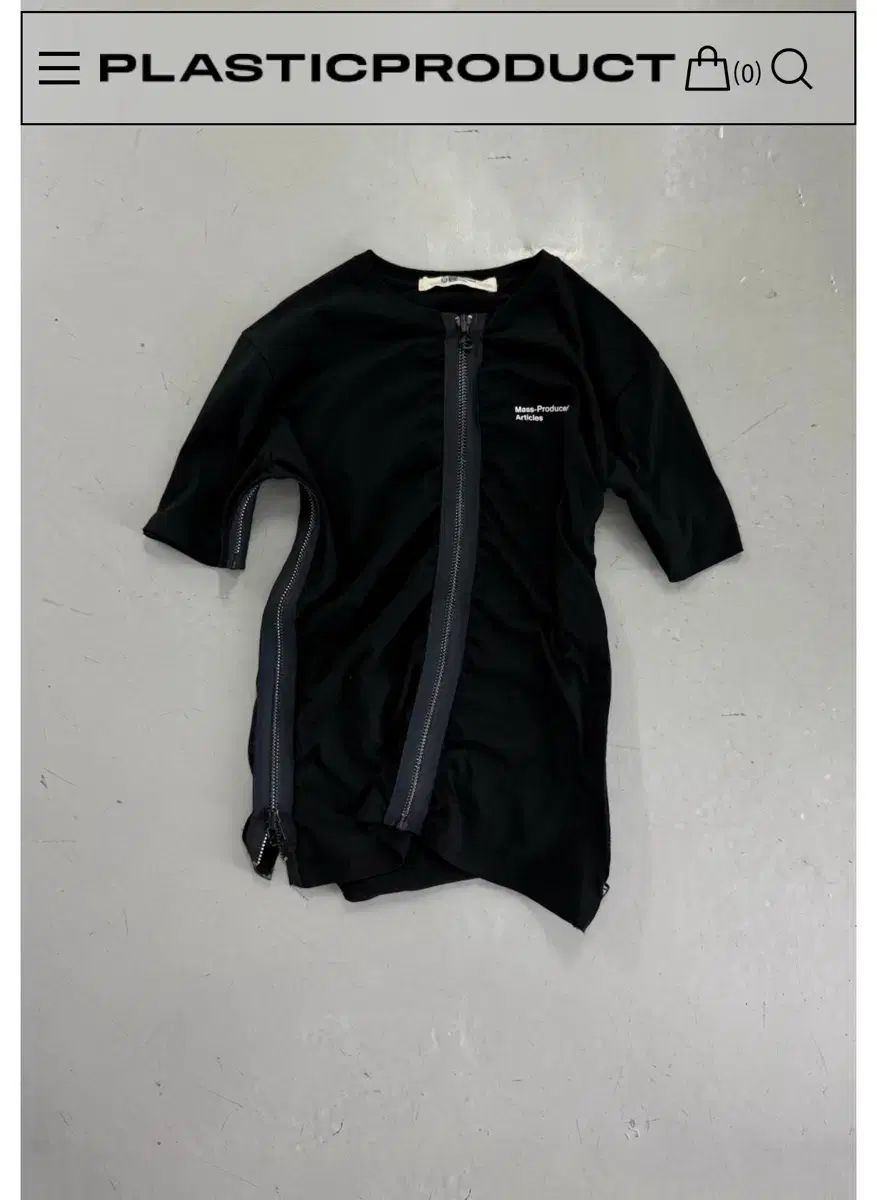 MPa ZIP INSTRUMENT T-SHIRT 02 (BLACK)