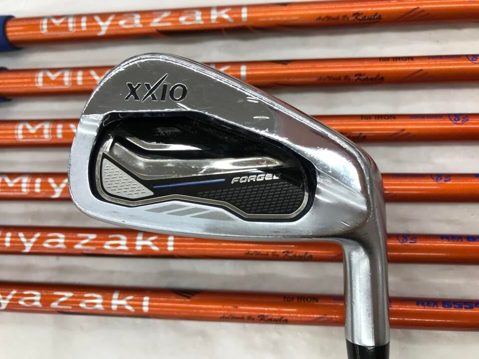 ダンロップ　XXIO FORGED 2017　Miyazaki Kaula 8 for IRON　Sフレックス　アイアンセット　中古　ゴルフドゥ！荒川沖店【最短即日発送】