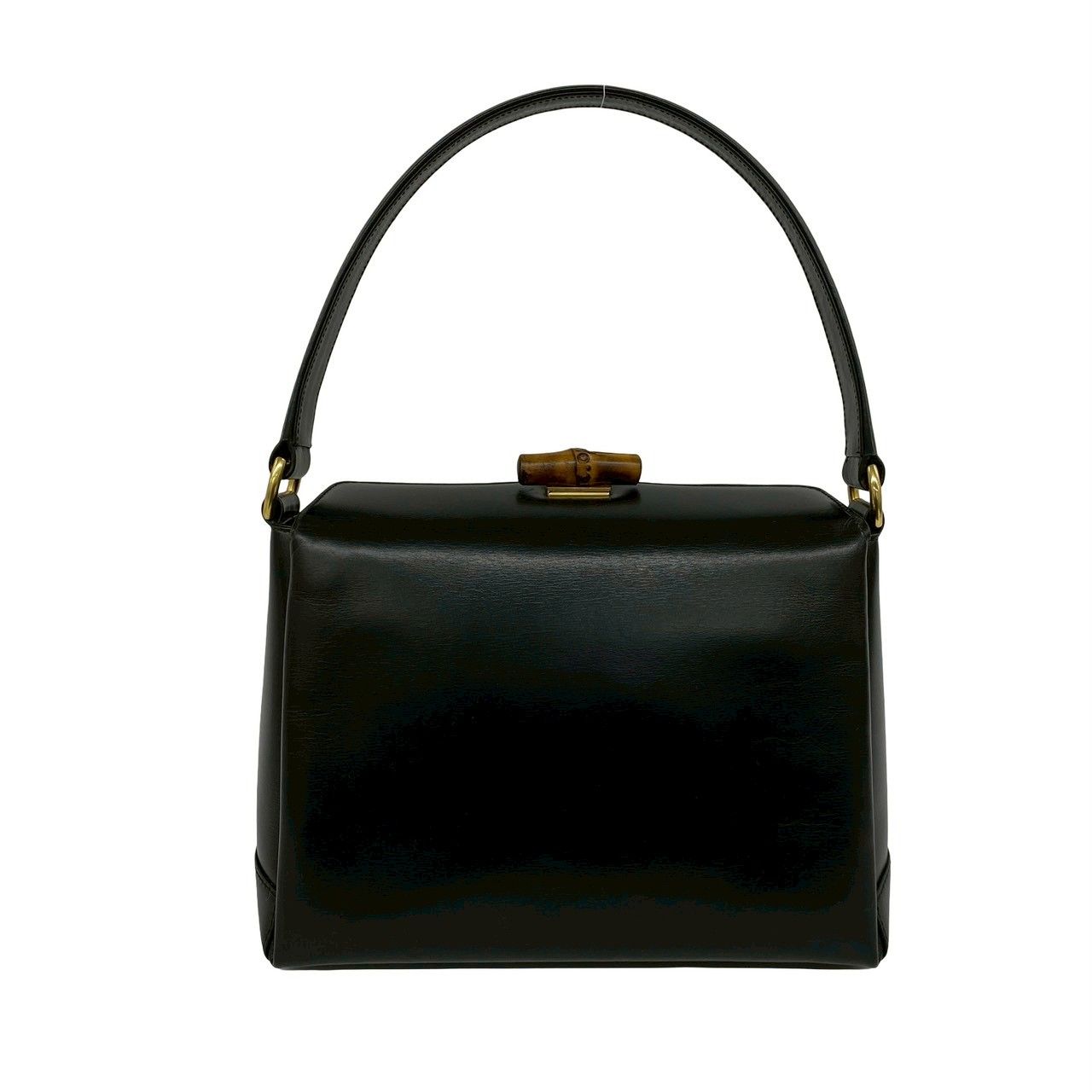 極 美品 GUCCI グッチ オールドグッチ ヴィンテージ バンブー レザー