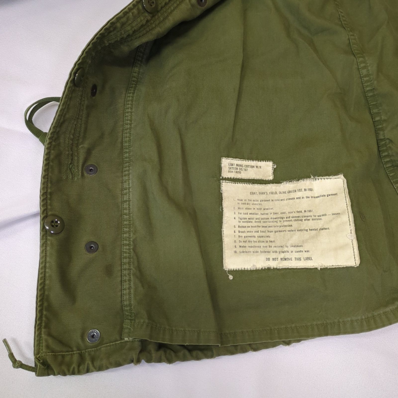 D44562】1950s us army field jacket アメリカ軍 M-51 M-65 フィールド