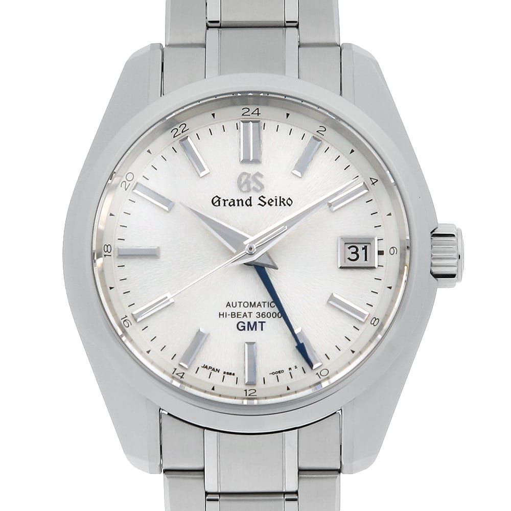 グランドセイコー ヘリテージコレクション マスターショップ限定 メカニカルハイビート GMT 岩手山 SBGJ263 中古 メンズ