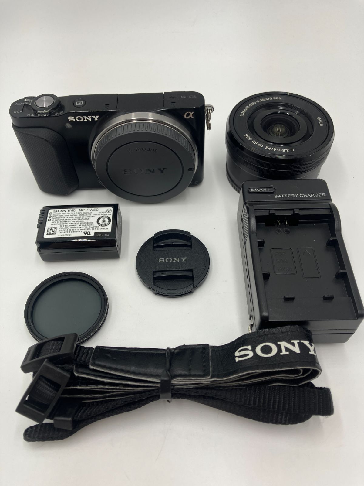 【動作確認済】SONY NEX-3N E PZ 16-50mm F3.5-5.6 OSS レンズキット