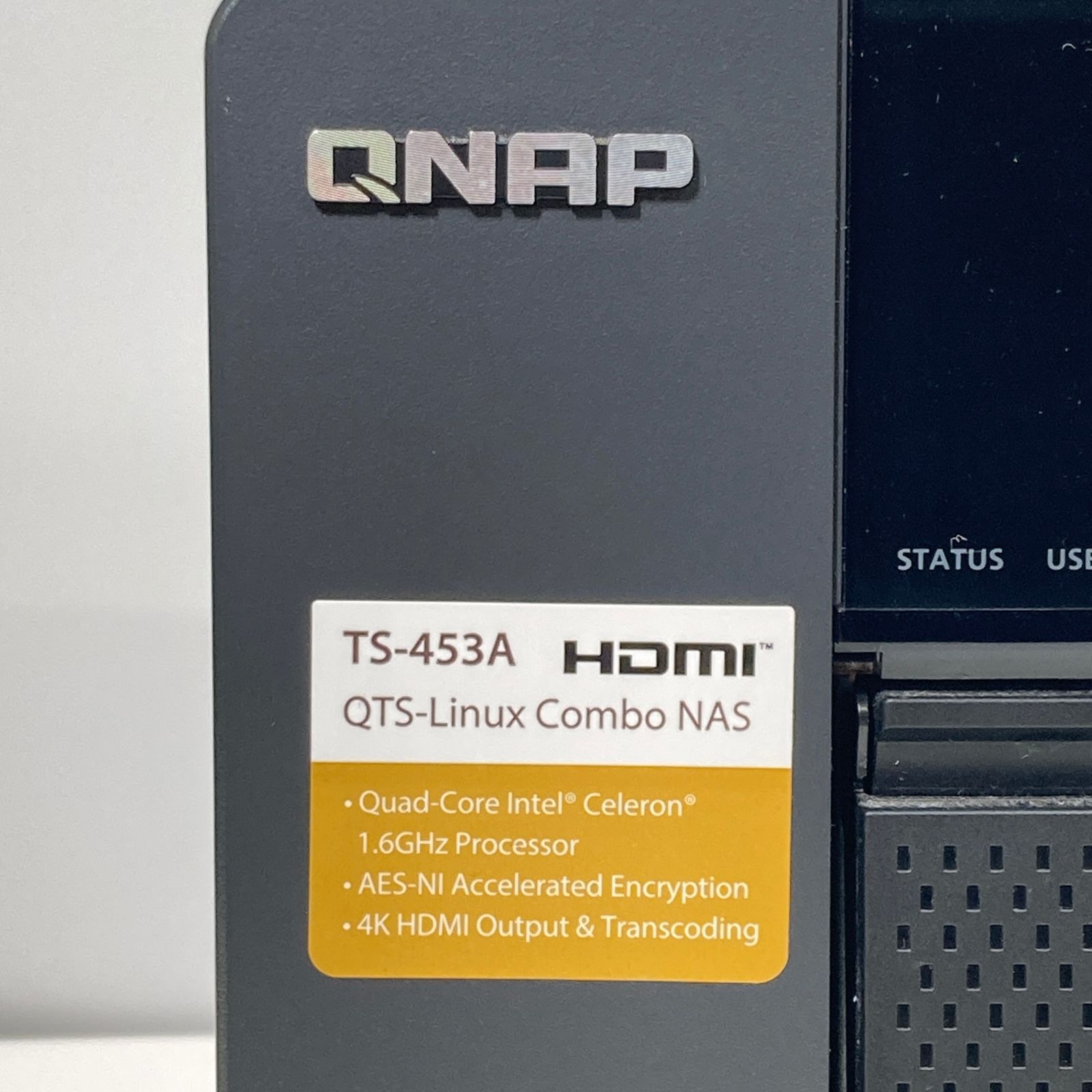QNAP TS-453A NAS 24TB 4HDD 中古 - メルカリ
