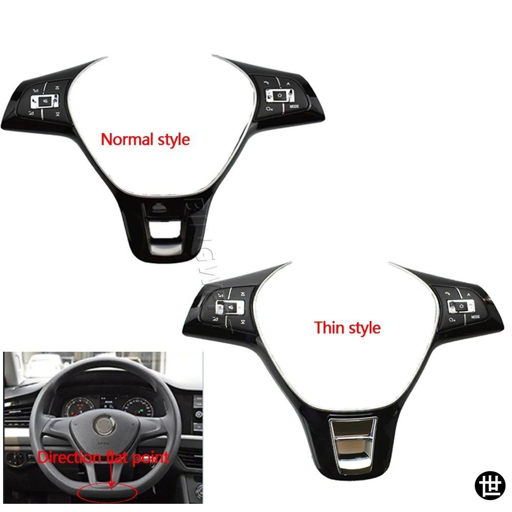 VW ゴルフ 7 ポロ 2014-2019 ジェッタ 2017-2019 用マルチファンクションステアリングホイールコントロールボタンスイッチボリュームボタン
