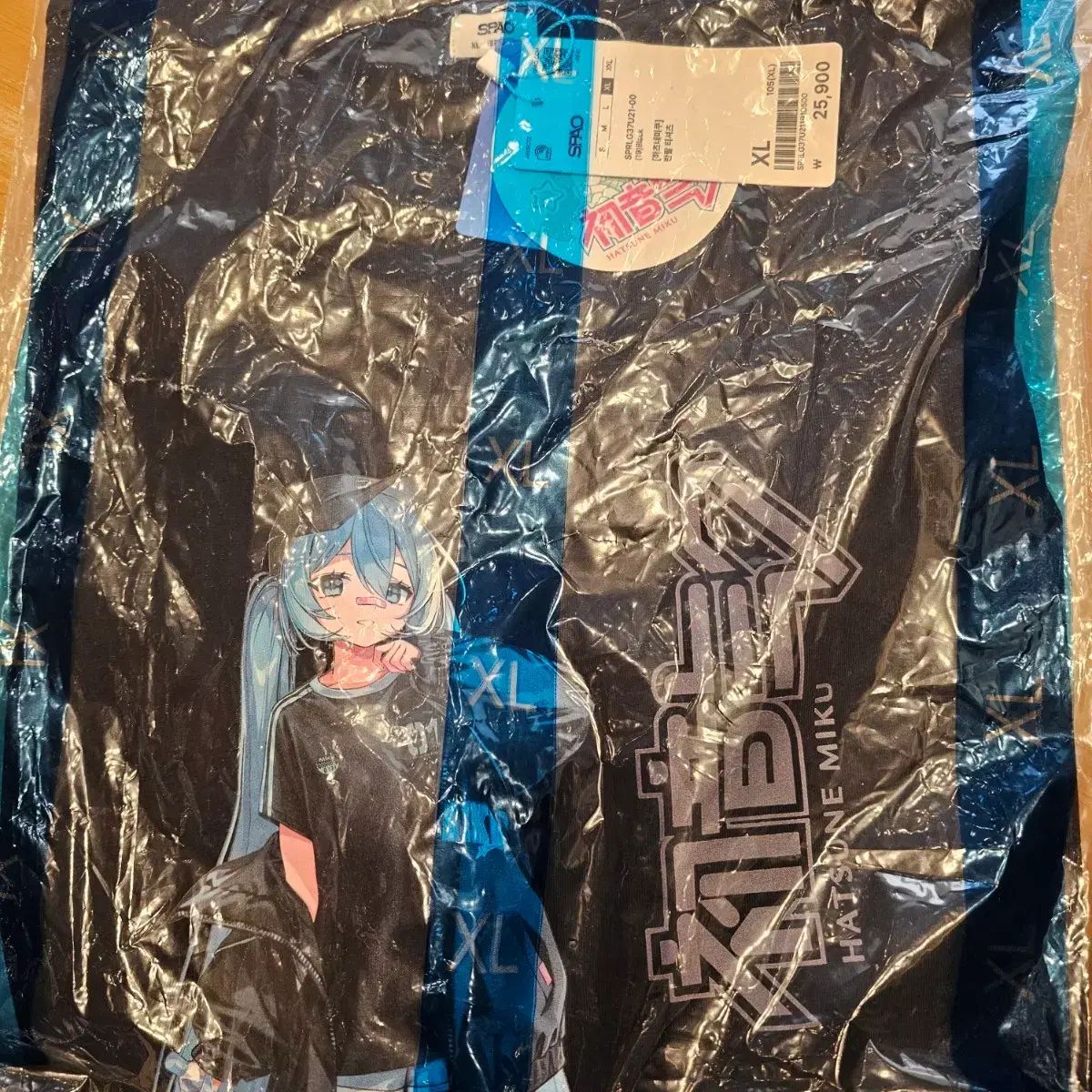 スパオ 初音ミク 半袖 XL 出品