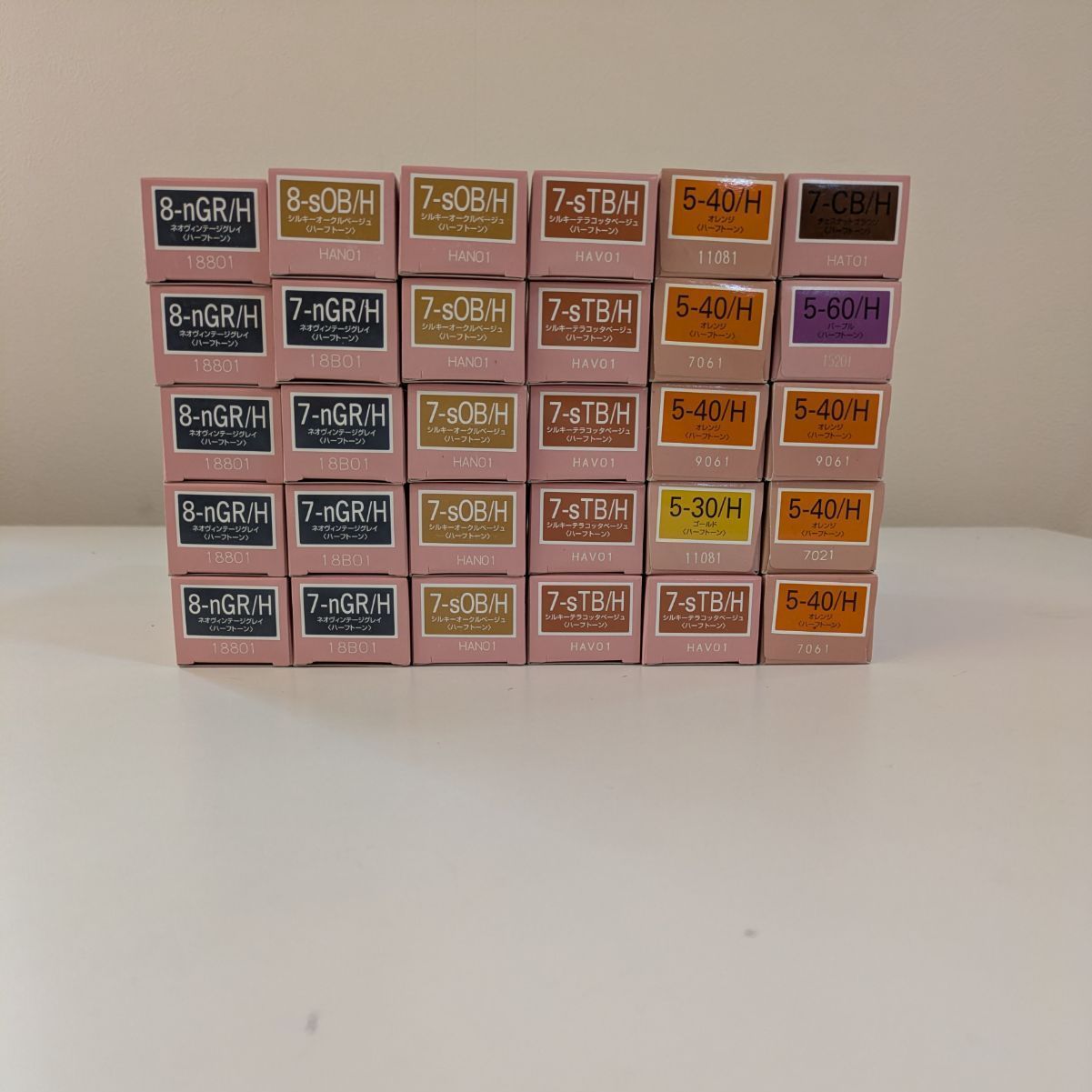 【30本まとめ売り】ミルボン　オルディーブ　カラー剤