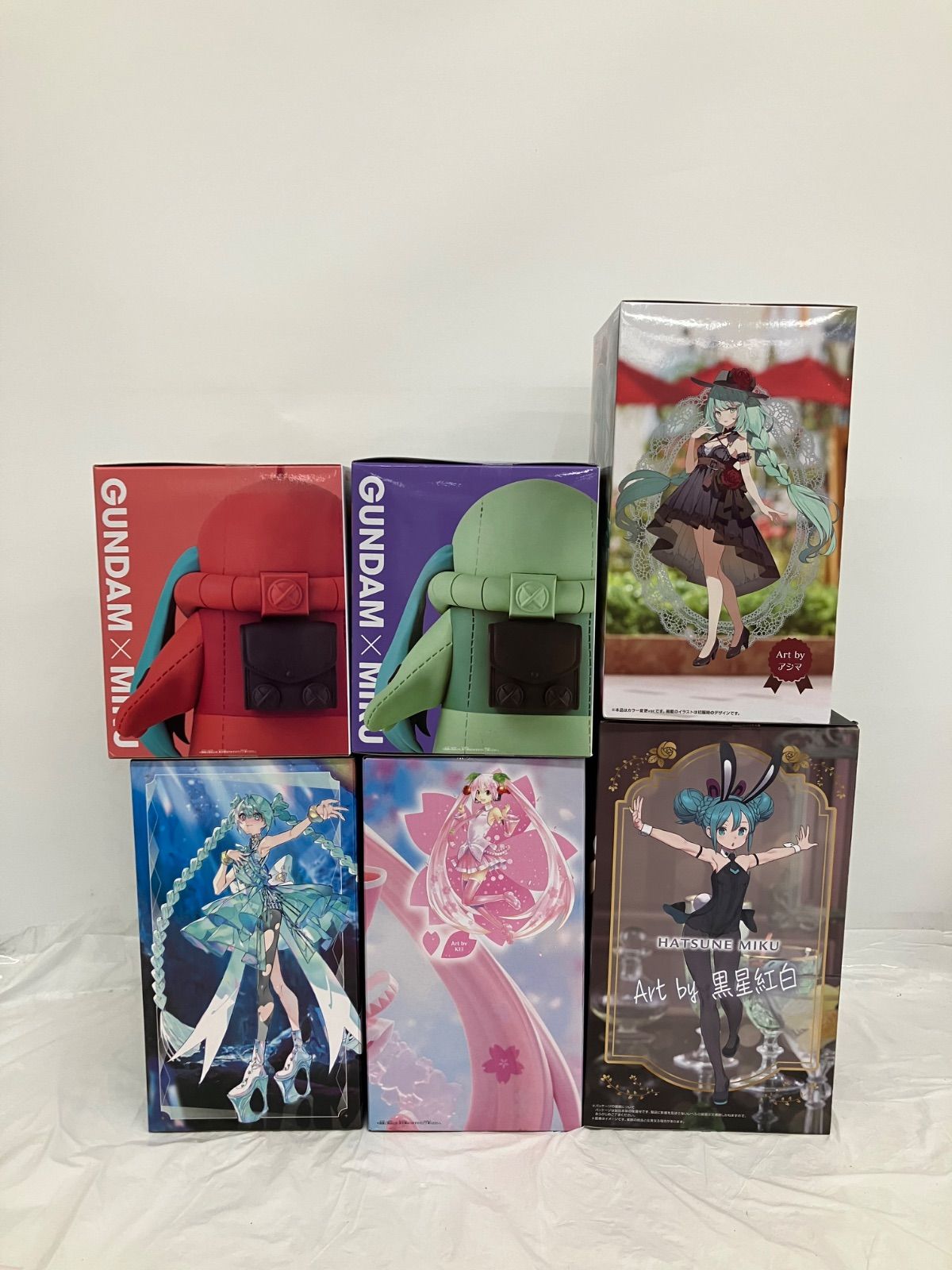 未開封 初音ミク フィギュア 6種セット LF6522 f107 - メルカリ