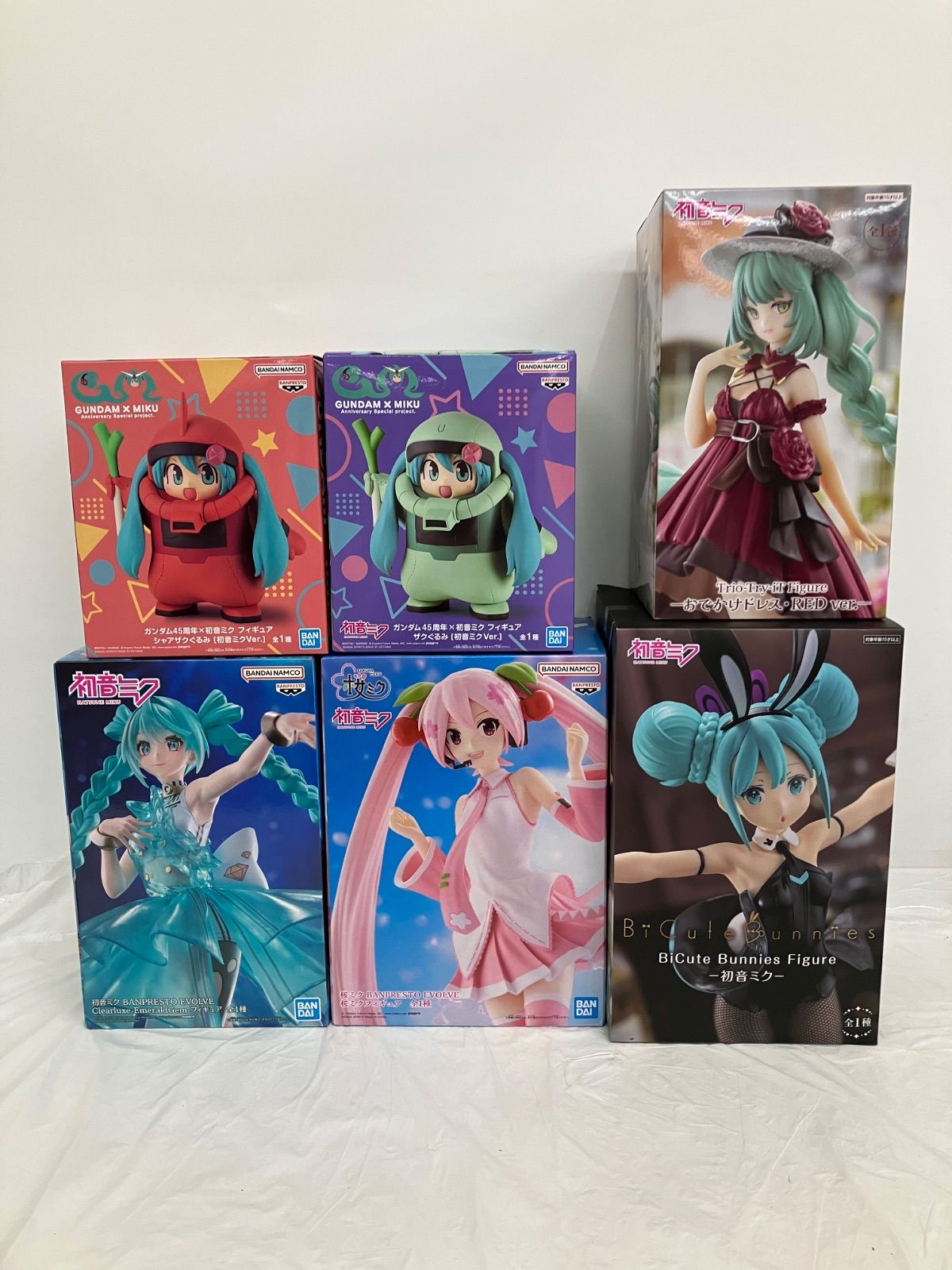 未開封 初音ミク フィギュア 6種セット LF6522 f107 - メルカリ