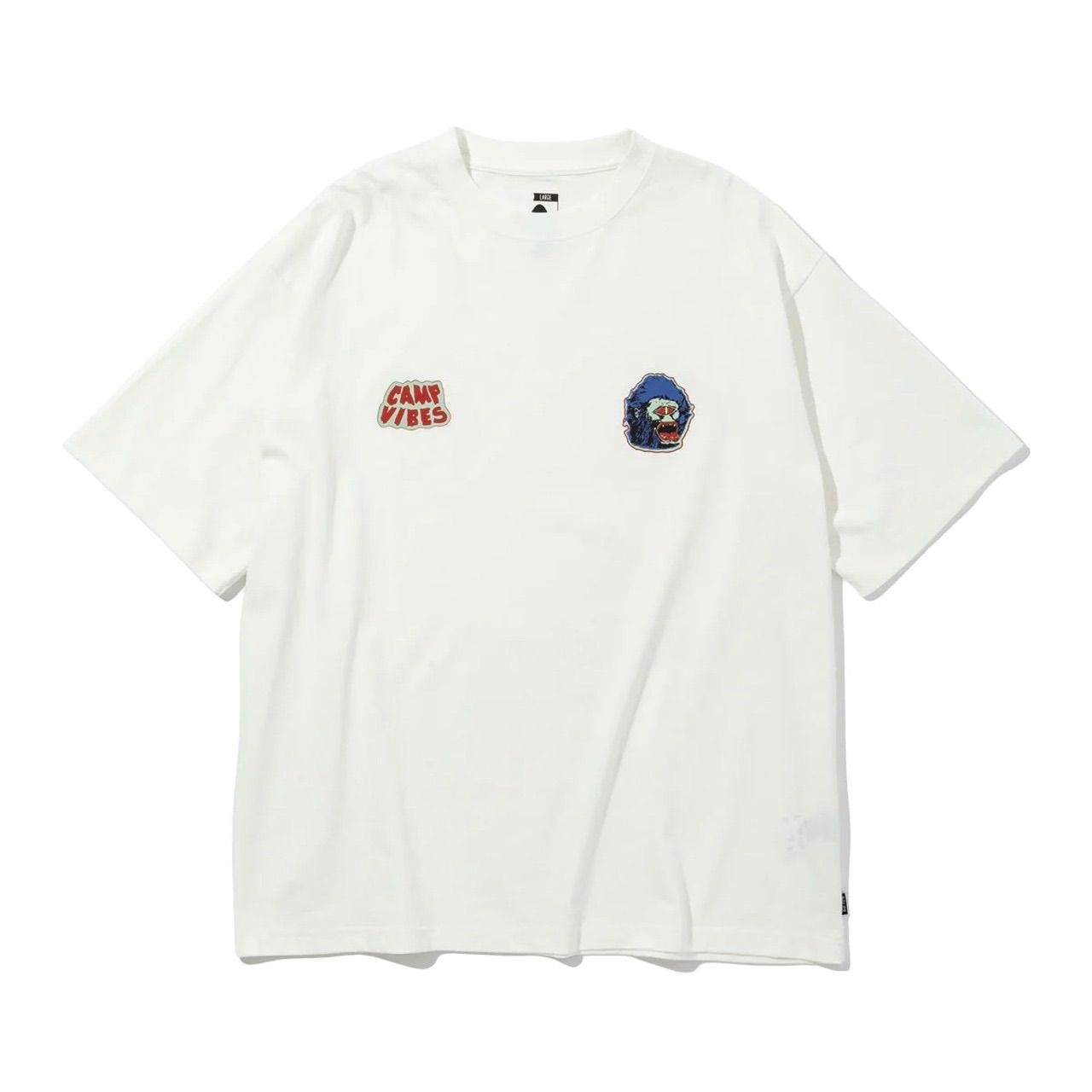POLER MAN WOLF RELAX FIT TEE [white] 251mcv0071 ポーラー Tシャツ 
