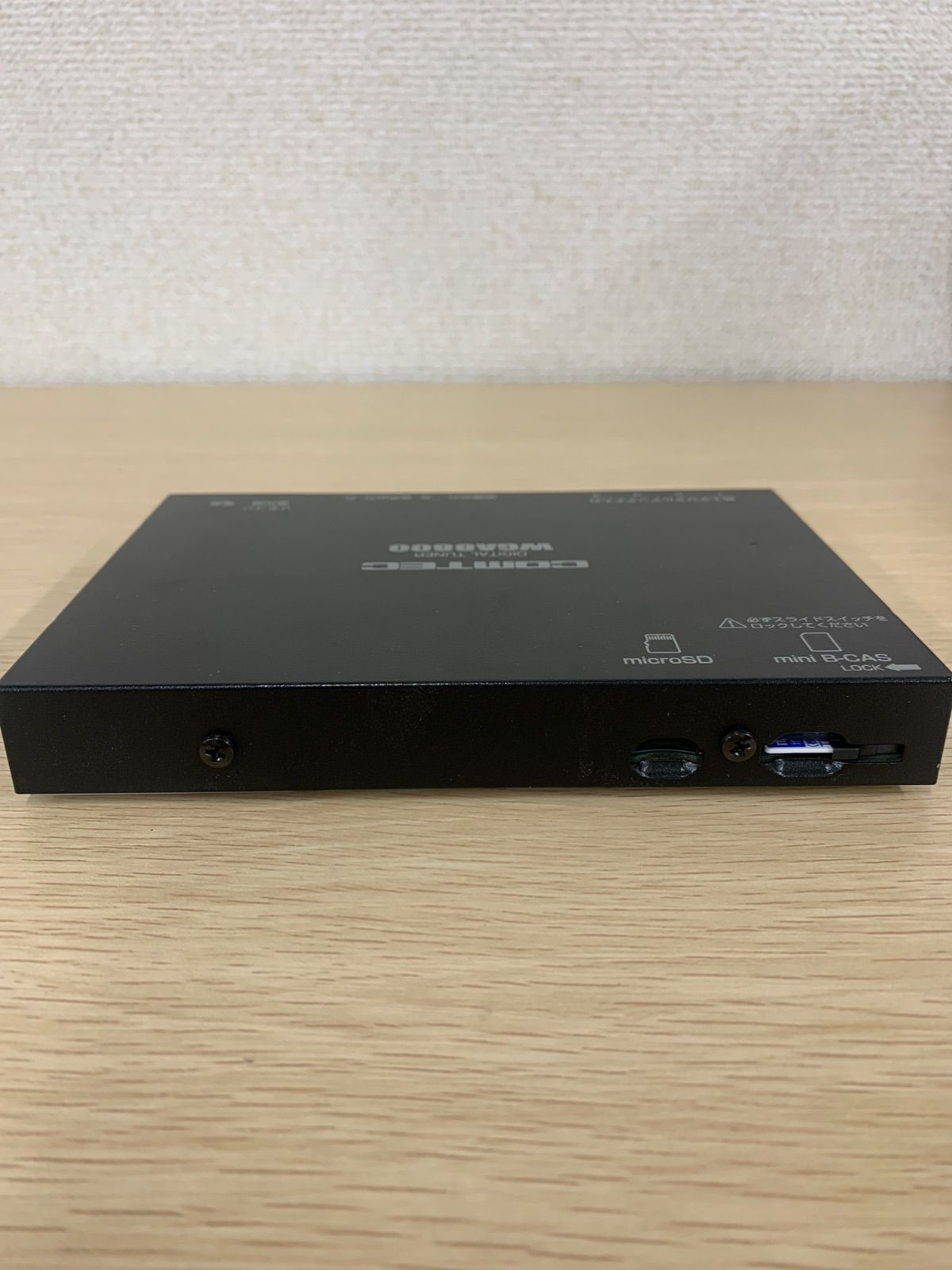 通電動作未確認】コムテック 地デジチューナー WGA8800 リモコン付 4×4