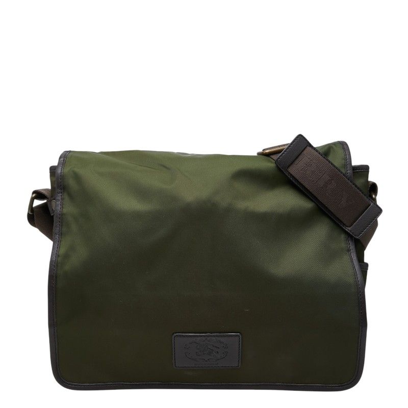 バーバリー ノバチェック 斜め掛け ショルダーバッグ カーキ ブラウン ナイロン レザー レディース BURBERRY【1-0270928】 20,860円