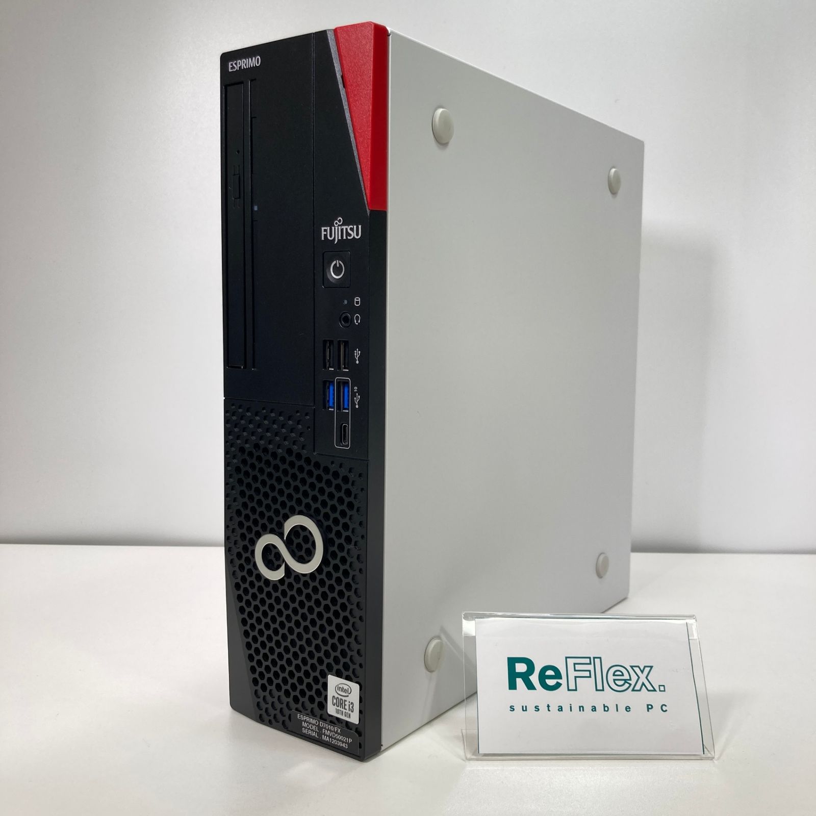 7日間保証・中古】FUJITSU ESPRIMO D7010/FX/Corei3-10100 CPU@3.60GHz