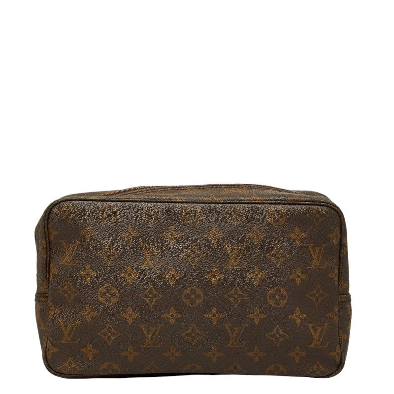 ルイ ヴィトン モノグラム トゥルース トワレット 28 セカンドバッグ クラッチバッグ M47522 ブラウン PVC レディース LOUIS VUITTON【1-0272073】