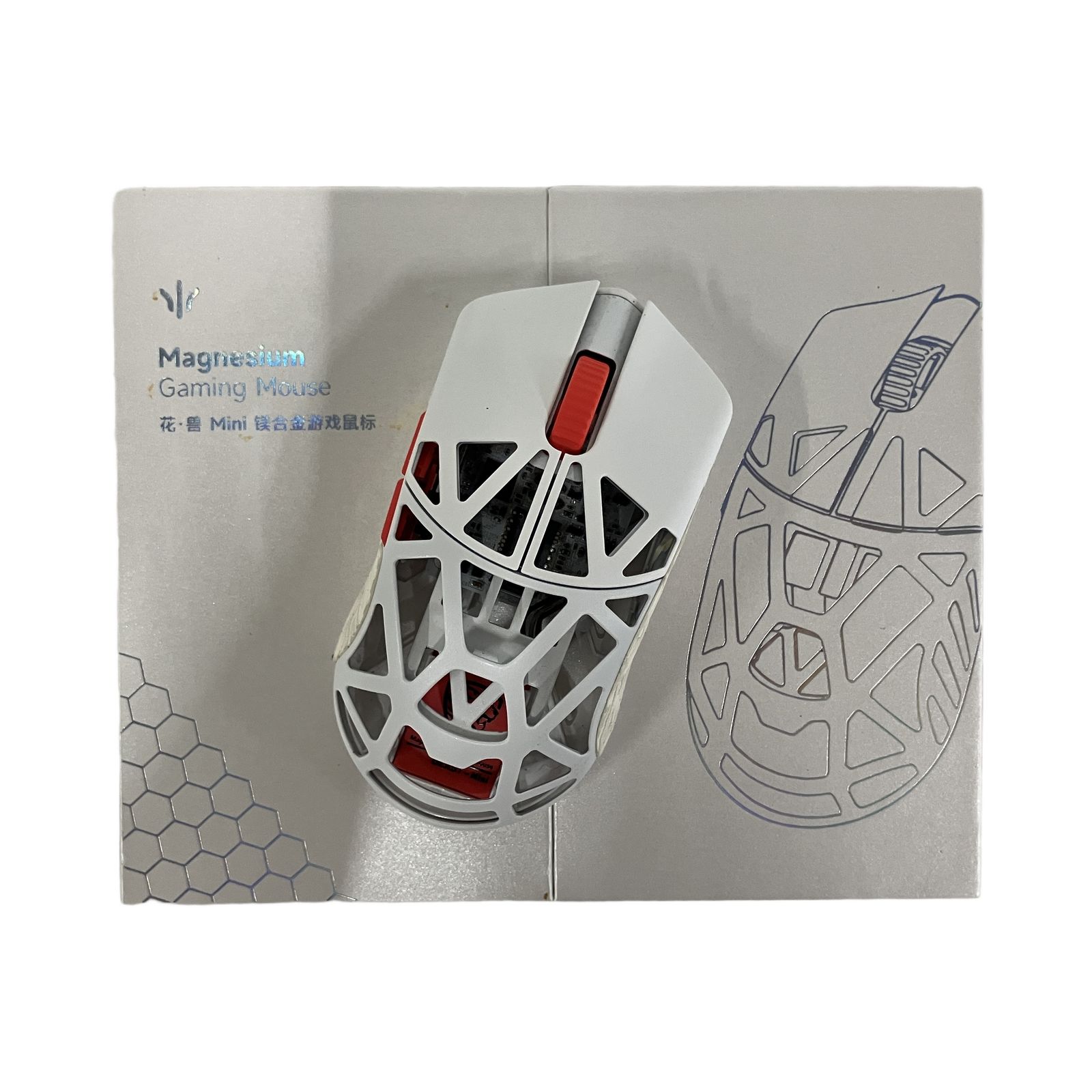 WLMOUSE Beast mini ワイヤレス ゲーミングマウス マグネシウム PC周辺機器 中古 B11314634