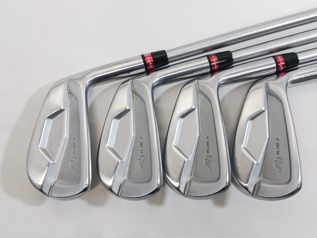 入間□【中古】 アイアンセット 三浦技研 TC-101 S 7本(4-9 P) KBS