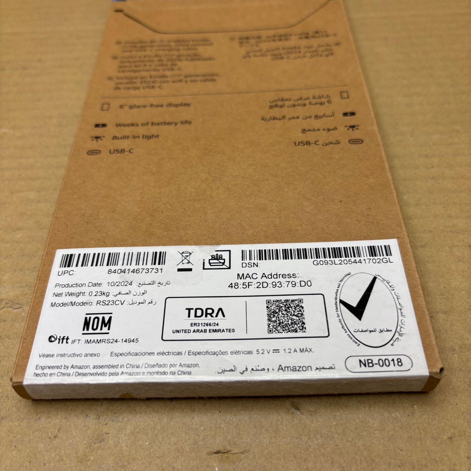 Kindle Gen11 16GB マッチャ 訳あり新品未開封 - メルカリ