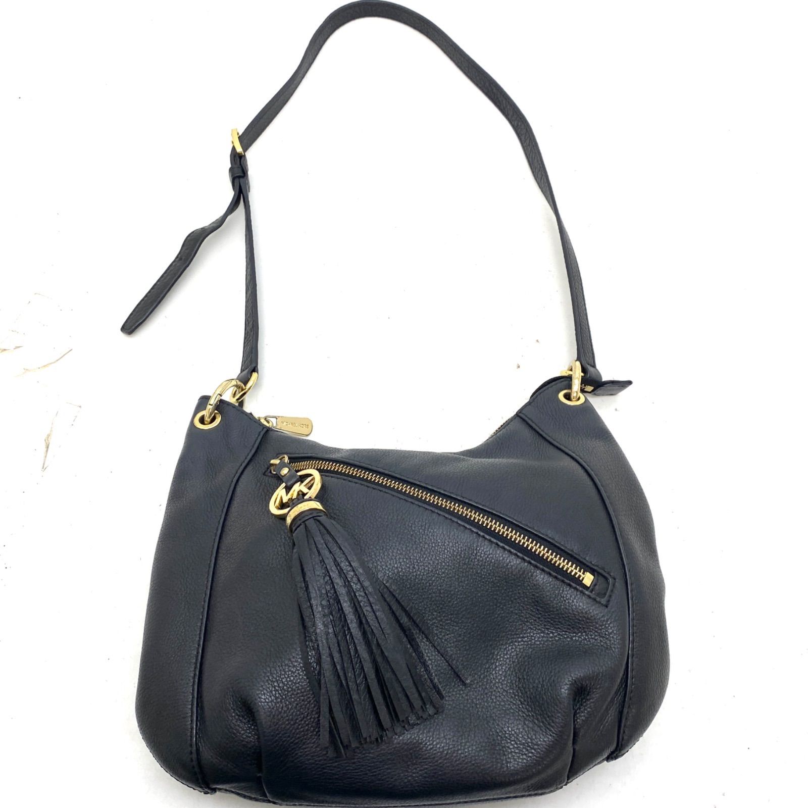 マイケルコース 2WAY ショルダー ハンド バッグ レザー ブラック GF15 