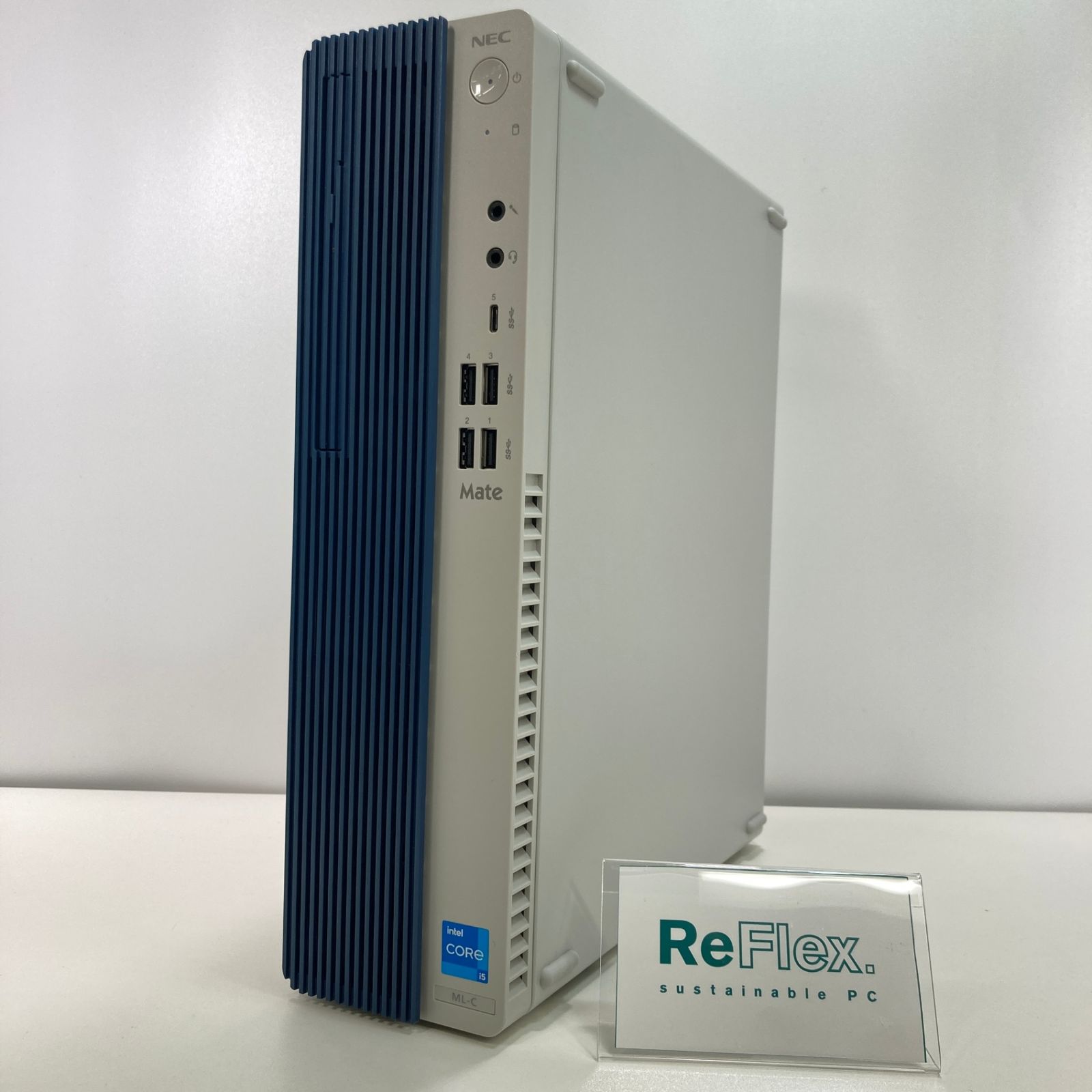 【7日間保証・中古】NEC MKT44L-C/Corei5-12400 @2.50GHz/16GB/SSD256GB/HDD1TB/Windows11 Pro