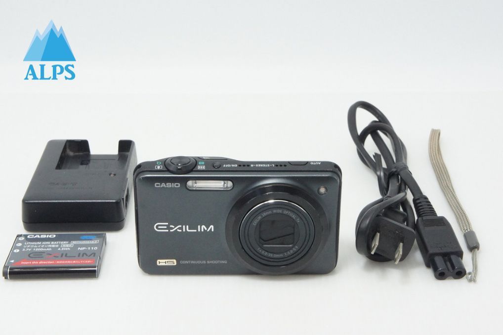 良品 CASIO カシオ EXILIM EX-ZR10 コンパクトデジタルカメラ ブラック 260603e