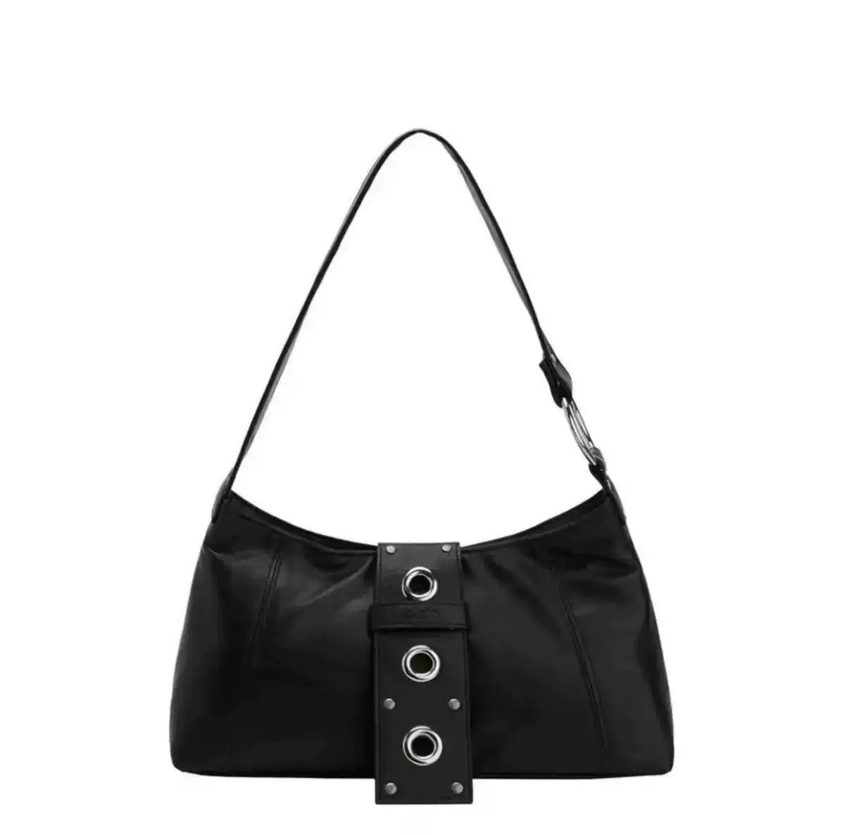 HIETA Nita black vegan leather ショルダーバッグ